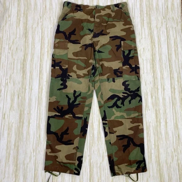 Military Woodland Camo Hot Weather Field Trousers Combat